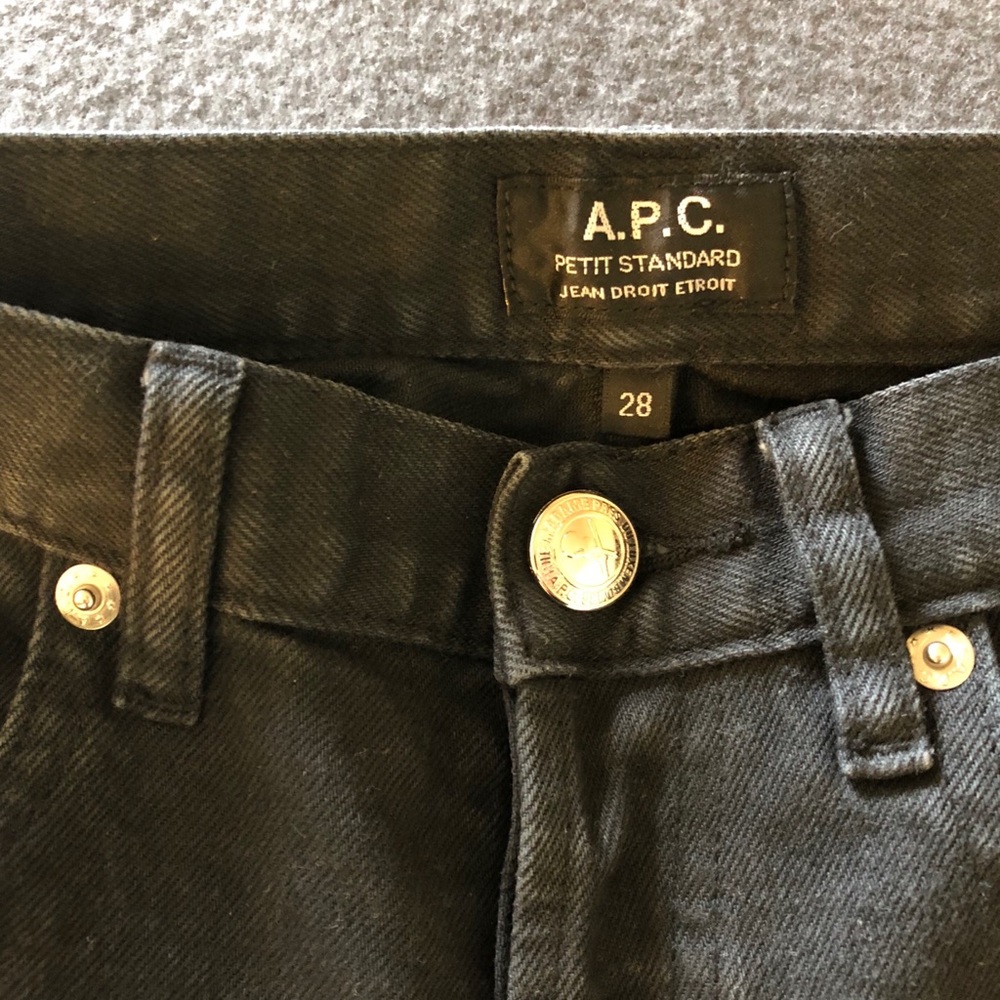 APC Black Stretch Japanese Denim (28)